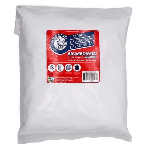 BICARBONATO DE SODIO PULCRATO 1KG