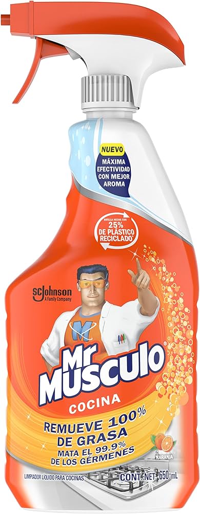 DESENGRASANTE MR MUSCULO NARANJA 650ML