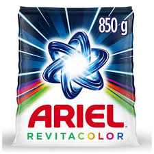 DETERGENTE EN POLVO ARIEL REVITACOLOR 850 GR