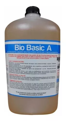 DETERGENTE LIQ BIO BASIC NEUTRO ROPA