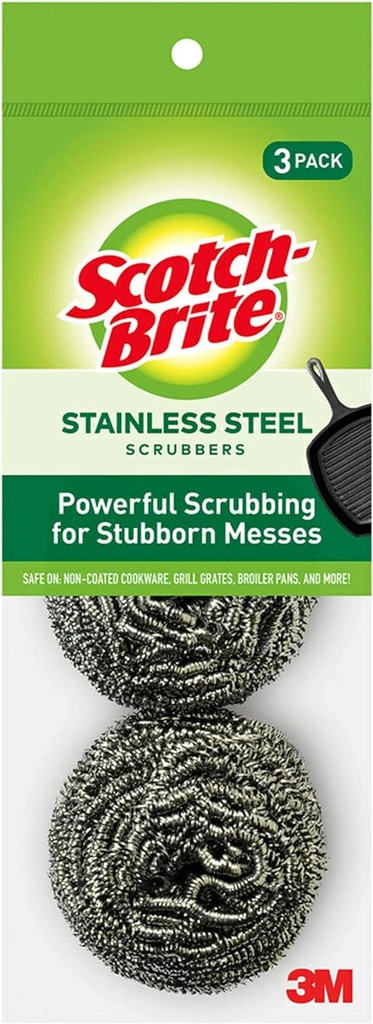 FIBRA MET ESPIRAL SCOTCH BRITE PKT 2 PZA