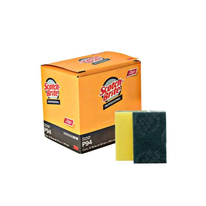 FIBRA ESPONJA SCOTCH BRITE P-94 CAJA 12 PZAS.