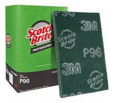 FIBRA VERDE SCOTCH BRITE P-96 GDE CAJA/12 PZAS