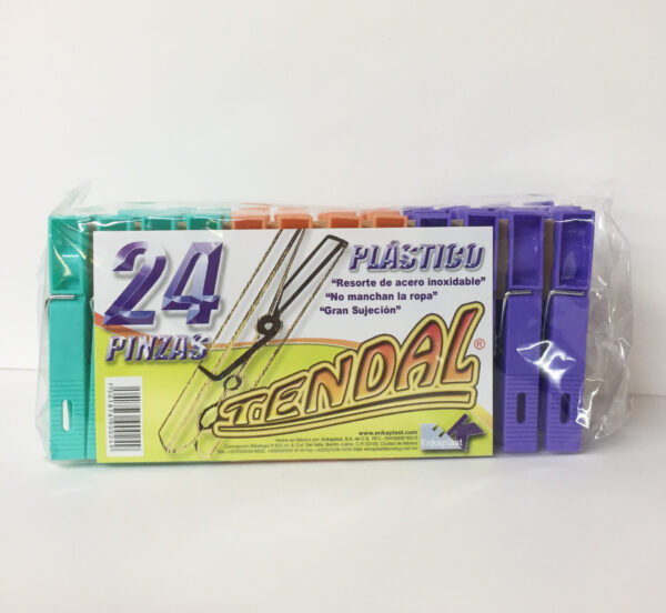 PINZAS TENDAL 24 PZAS