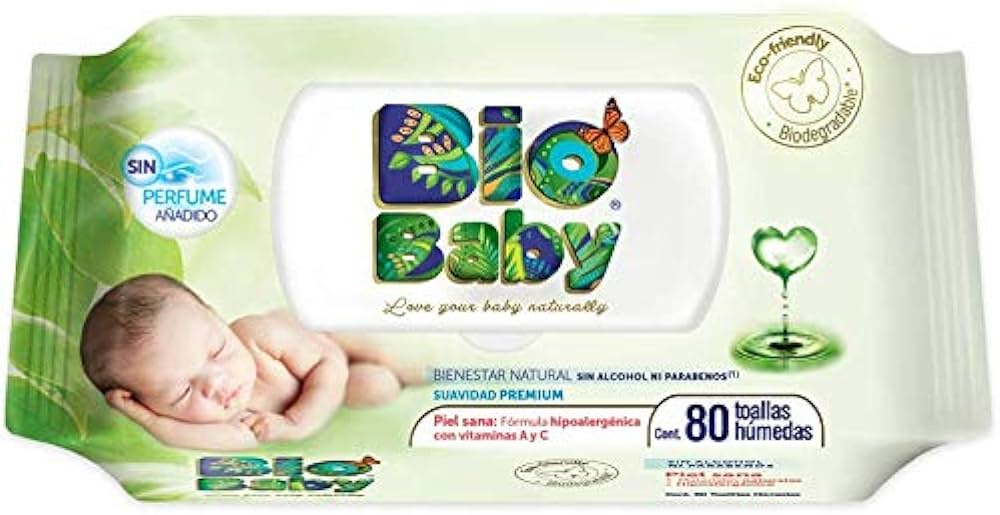 TOALLITAS HUMEDAS BIOBABY 80PZAS