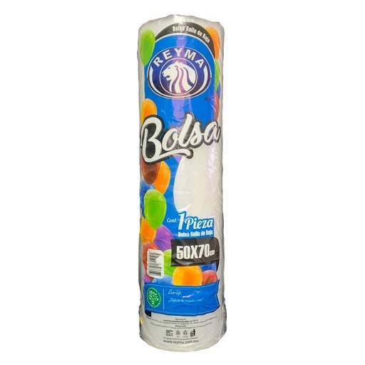 BOLSA EN ROLLO PLASTICO 50X70 REYMA KG