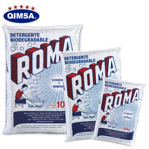 DETERGENTE EN POLVO ROMA GRANEL 1KG
