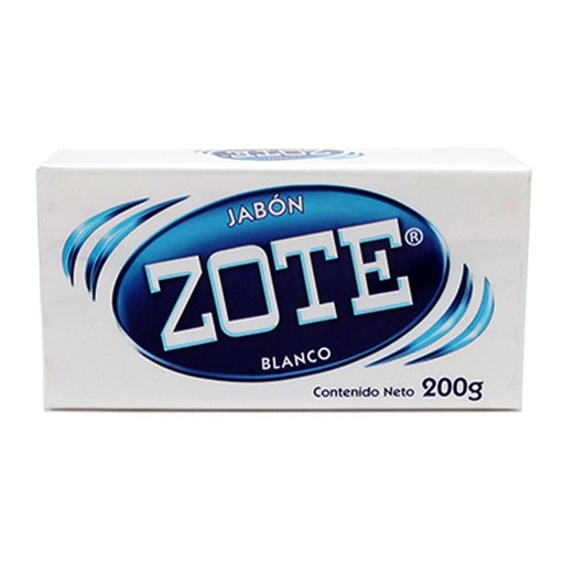 JABÓN ZOTE BCO BARRA 200 GR