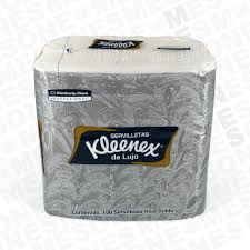 SERVILLETA KLEENEX LUJO PKT 100 PZAS.